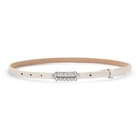Laurel And Gold - Bellagio Belt Eggshell/Silver