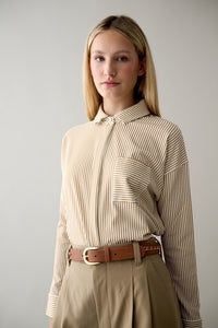 Laurel &amp; Gold - Doheny Belt Caramel/Gold