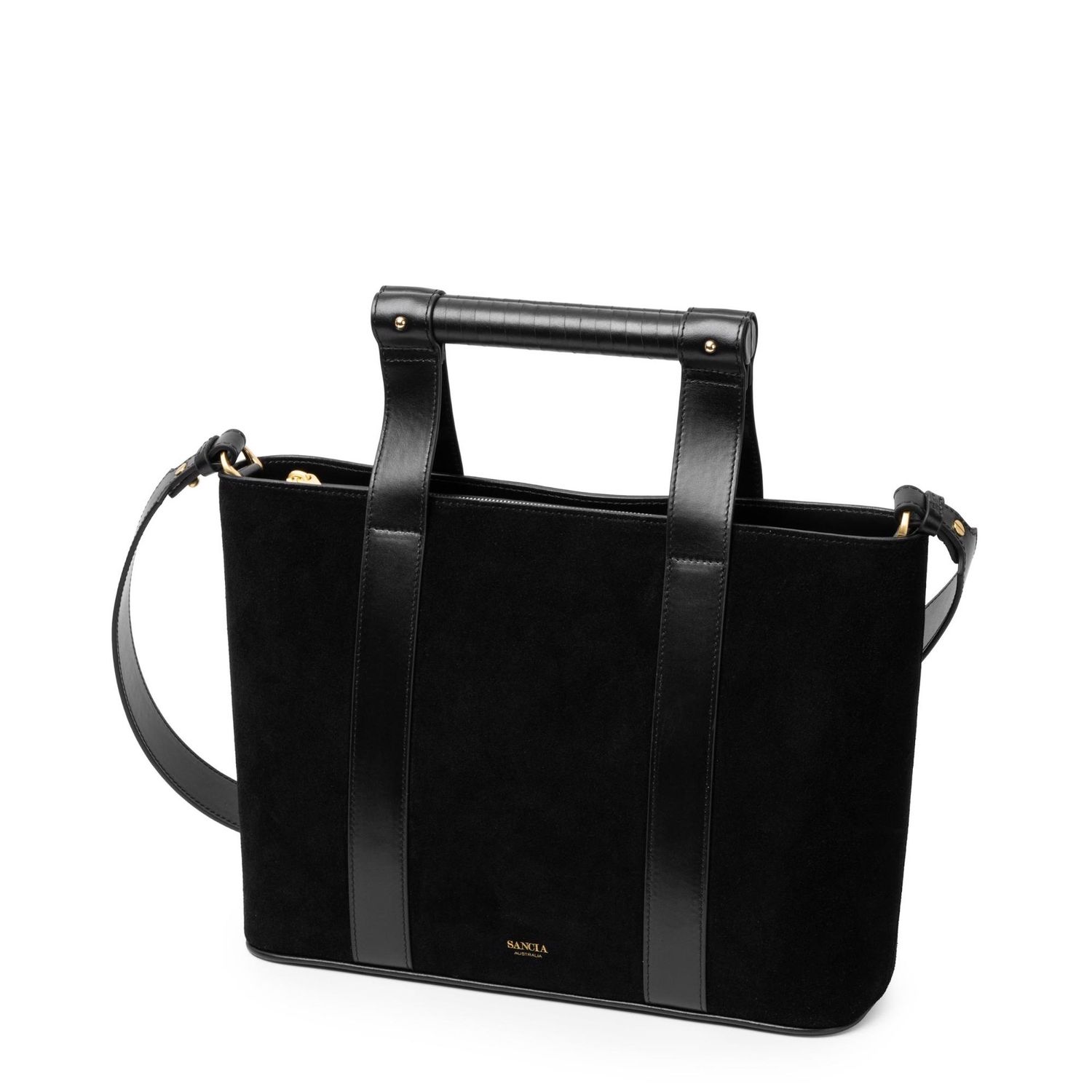 Sancia - The Black Ravenna Tote