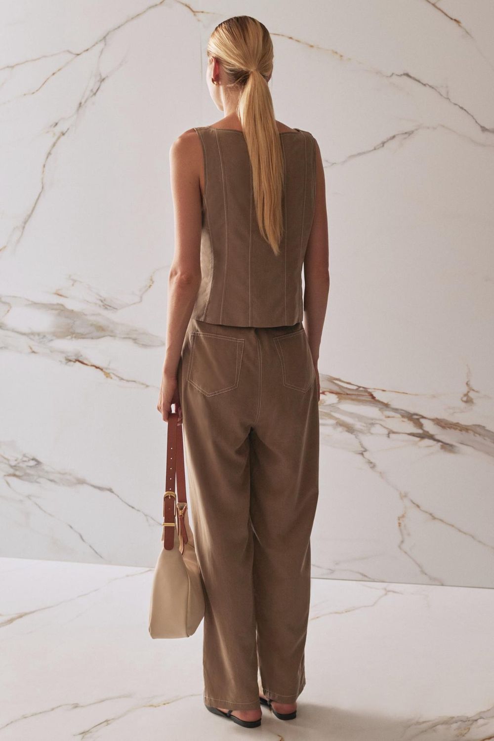 Sancia - Klara Vest Laurel Oak