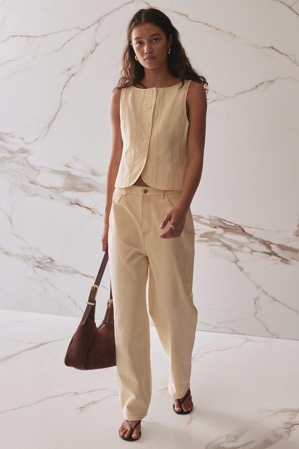 Sancia - Brixlynn Pants in Moonstone Sancia - Brixlynn Pants in Moonstone