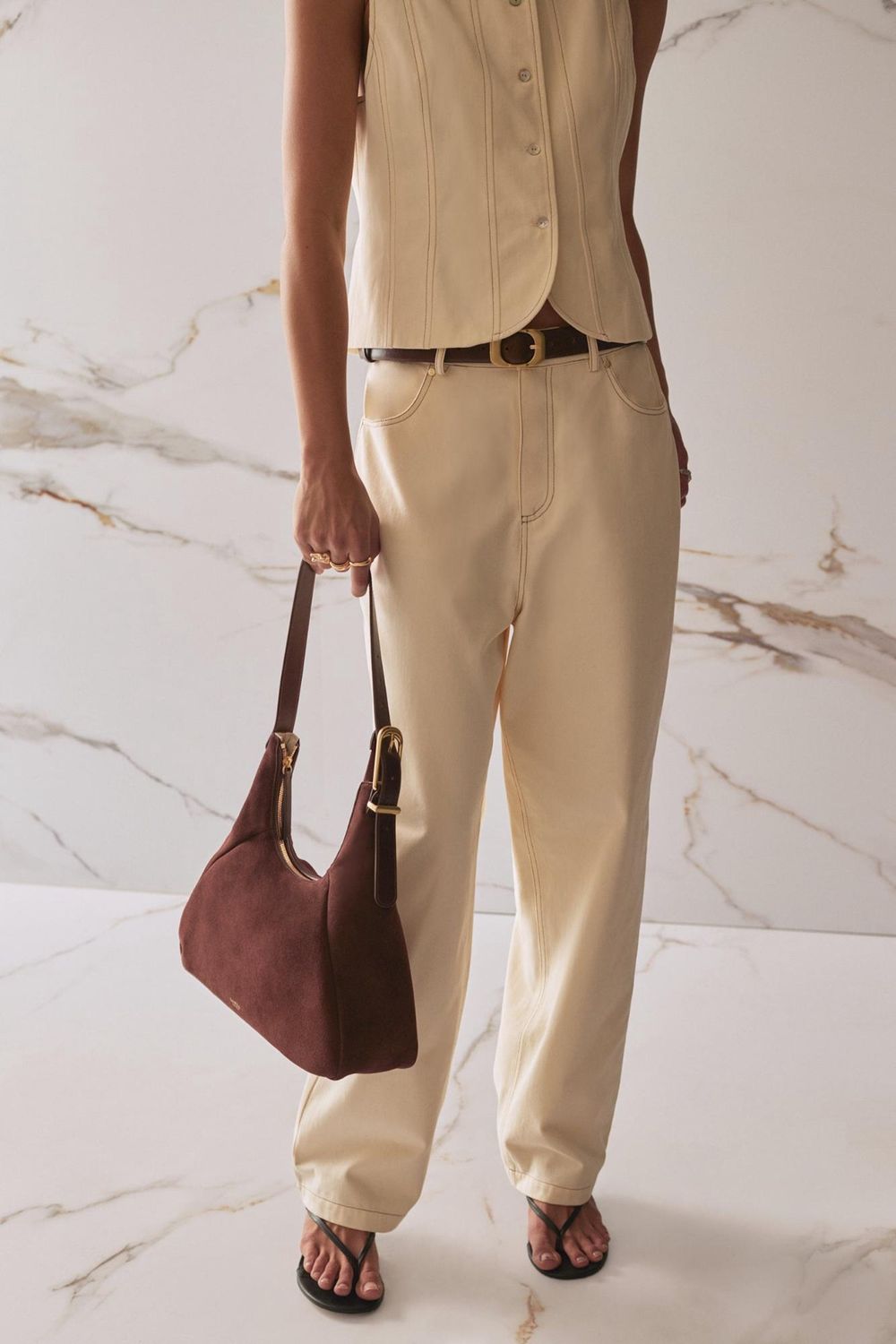 Sancia - Brixlynn Pants in Moonstone Sancia - Brixlynn Pants in Moonstone