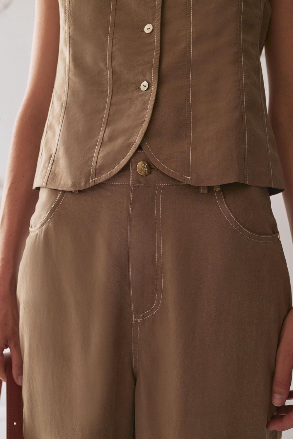 Sancia - Brixlynn Pants in Laurel Oak
