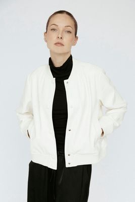 Amanda Maria - Impossibly Soft Vegan Leather Bomber