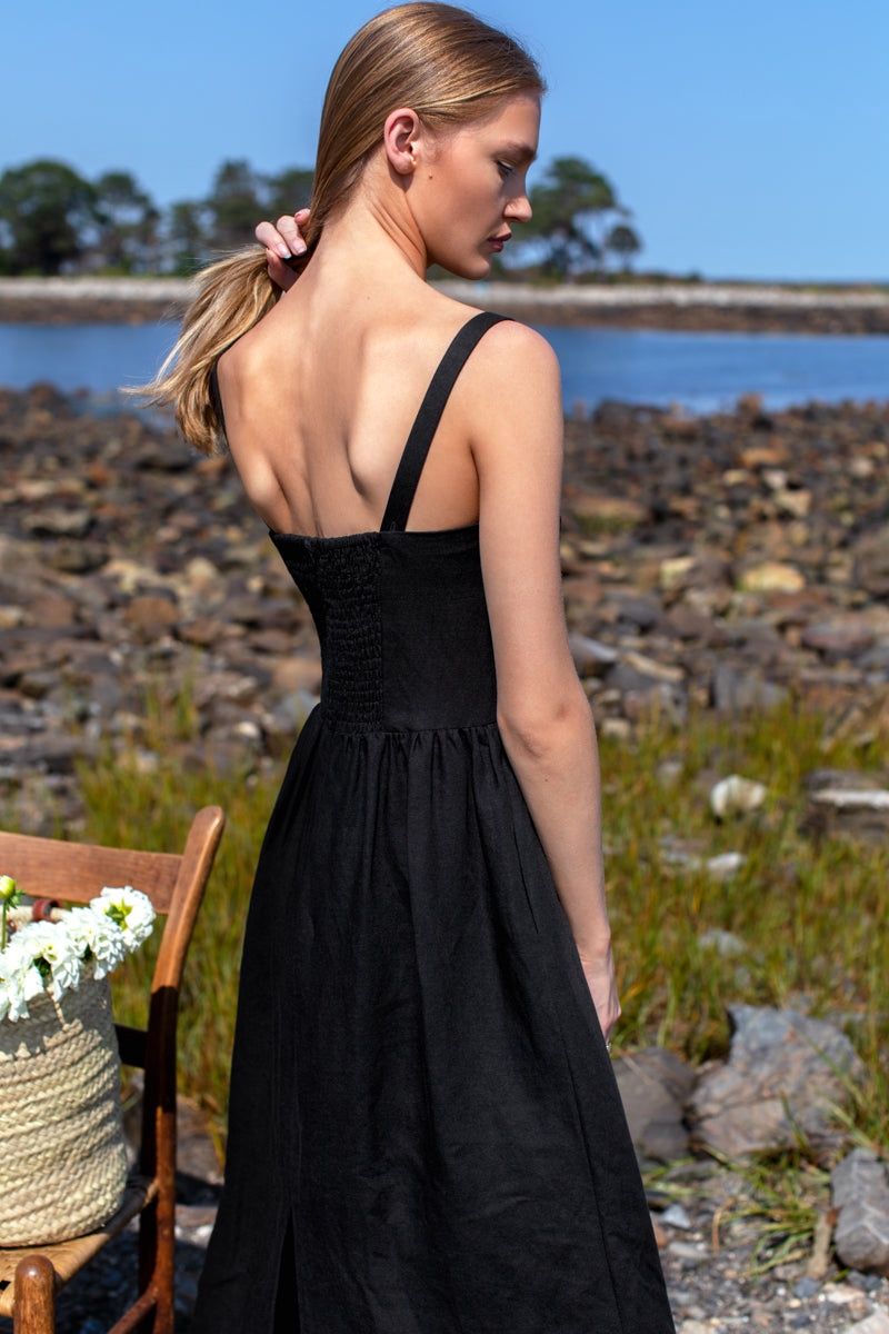 Emerson Fry - Jour Maxi Dress Black
