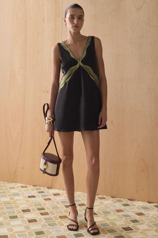 Sancia - Capri Dress in Onyx