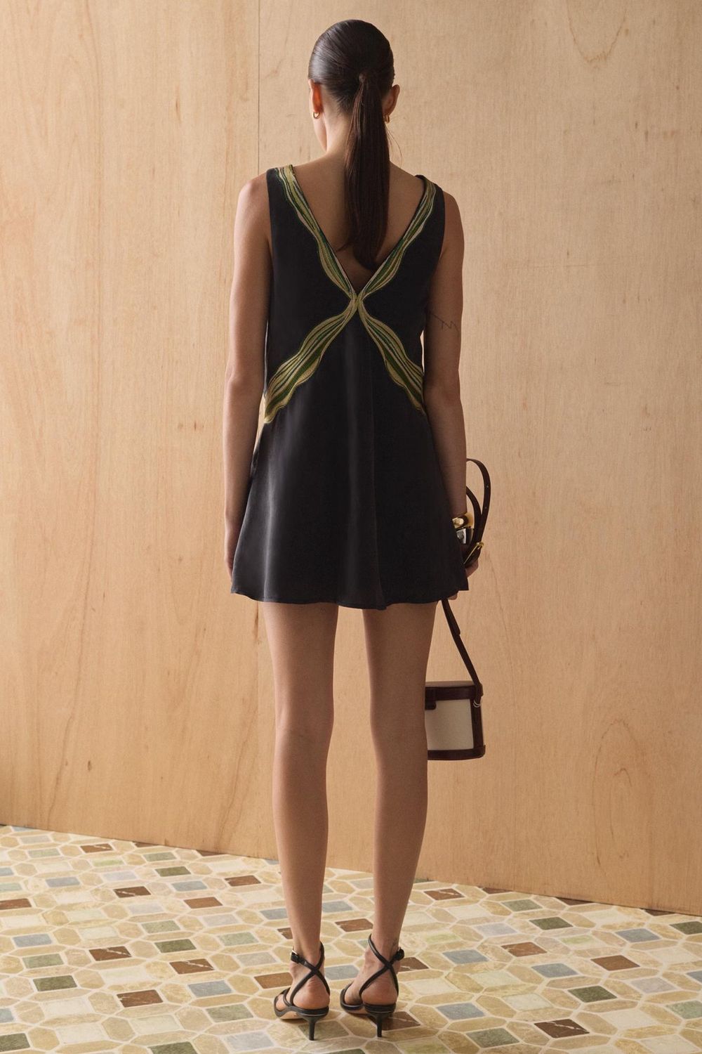 Sancia - Capri Dress in Onyx