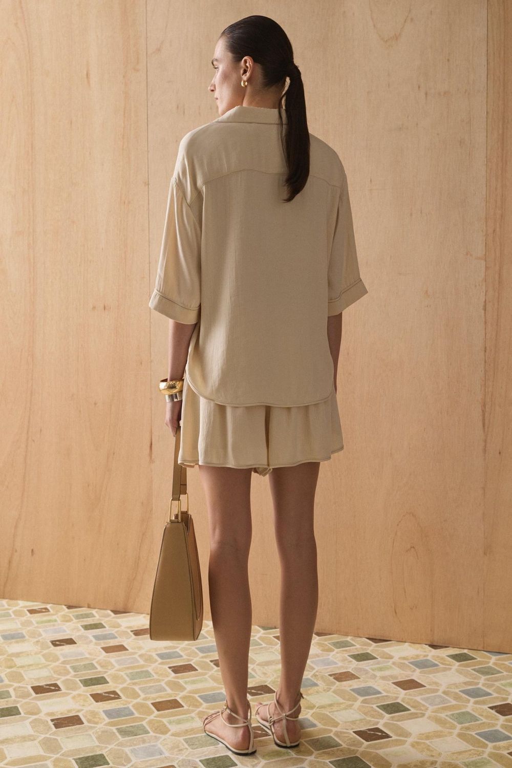 Sancia - Ayanna Shirt in Sand