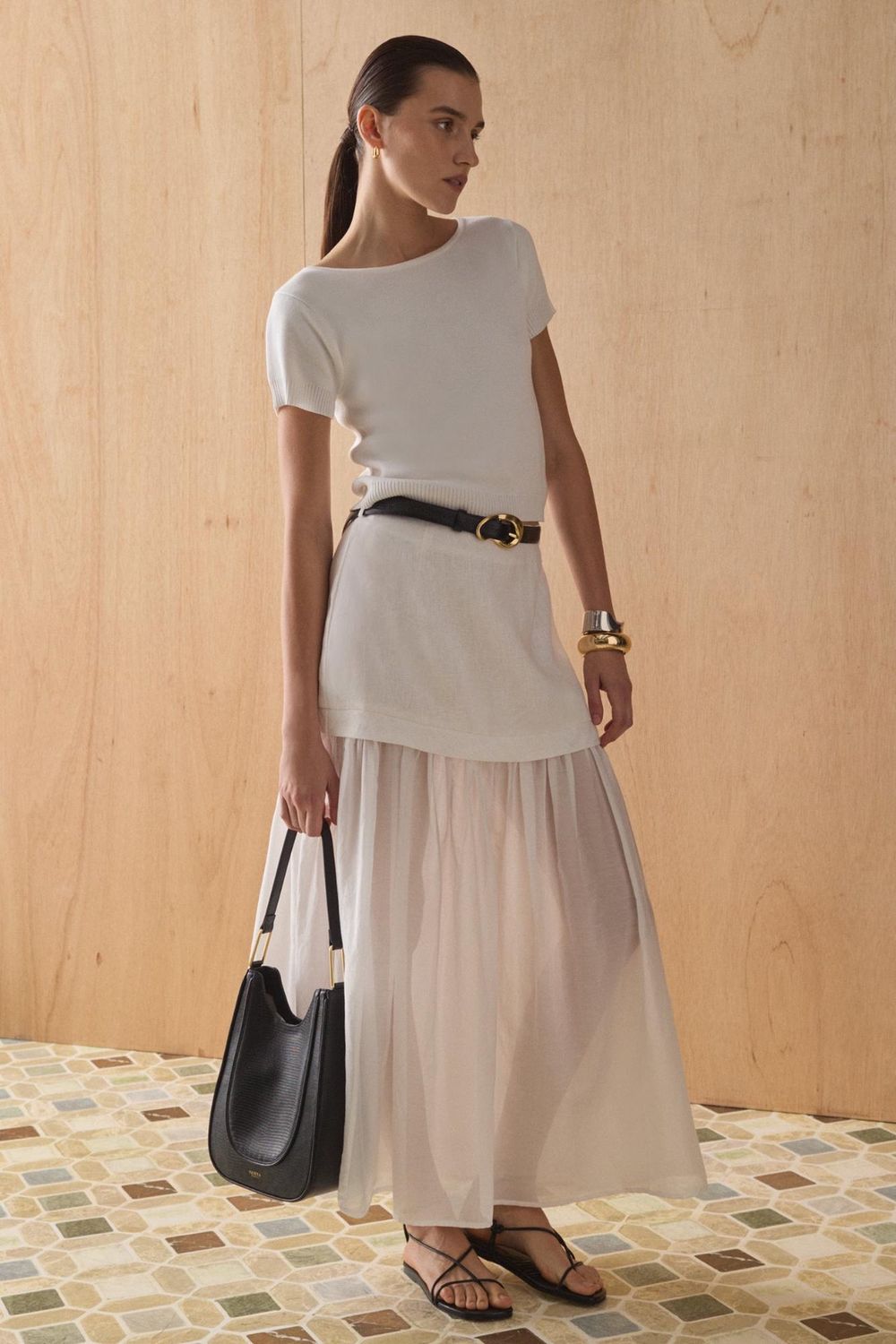 Sancia - Isla Skirt in Blanca