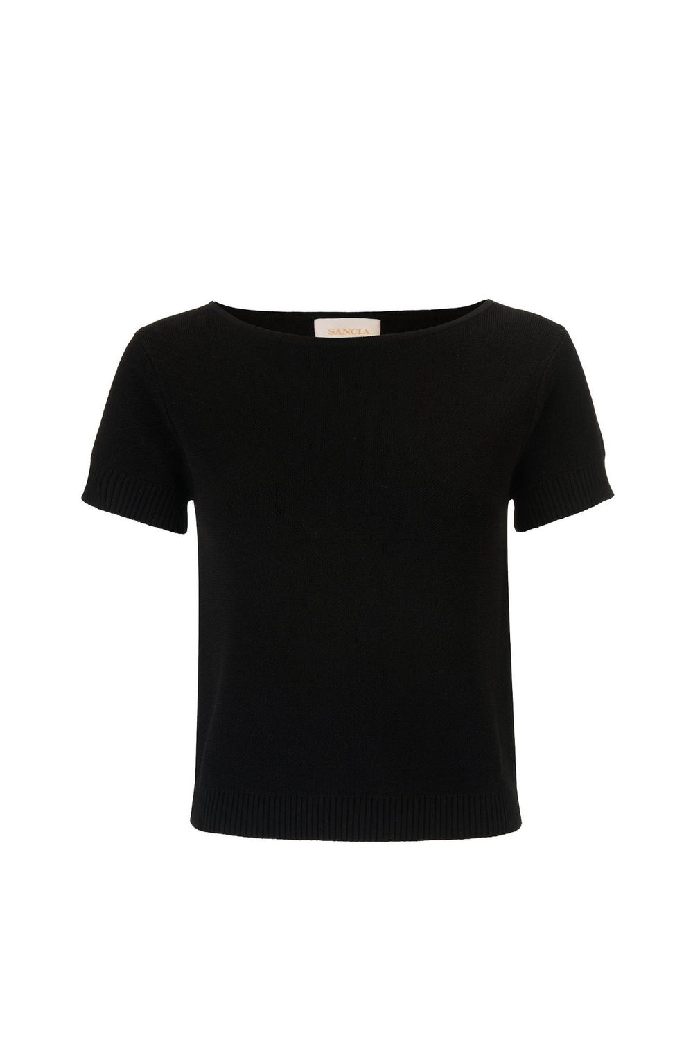 Sancia - Emi Knit Tee in Noir