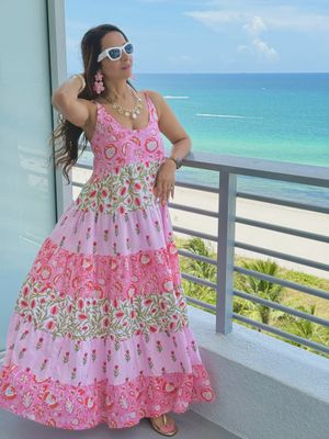 Brisara - Nila Dress Pink Paradise