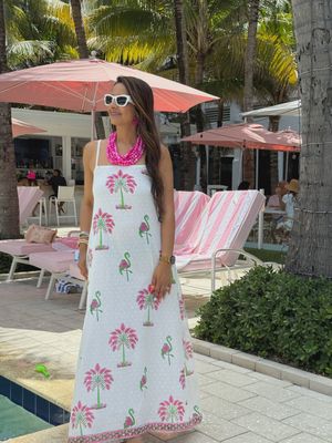 Brisara - Ashley Dress Sarasota Flamingo