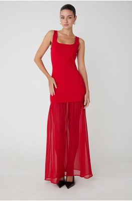 JS71 - Lucilla Dress in Red
