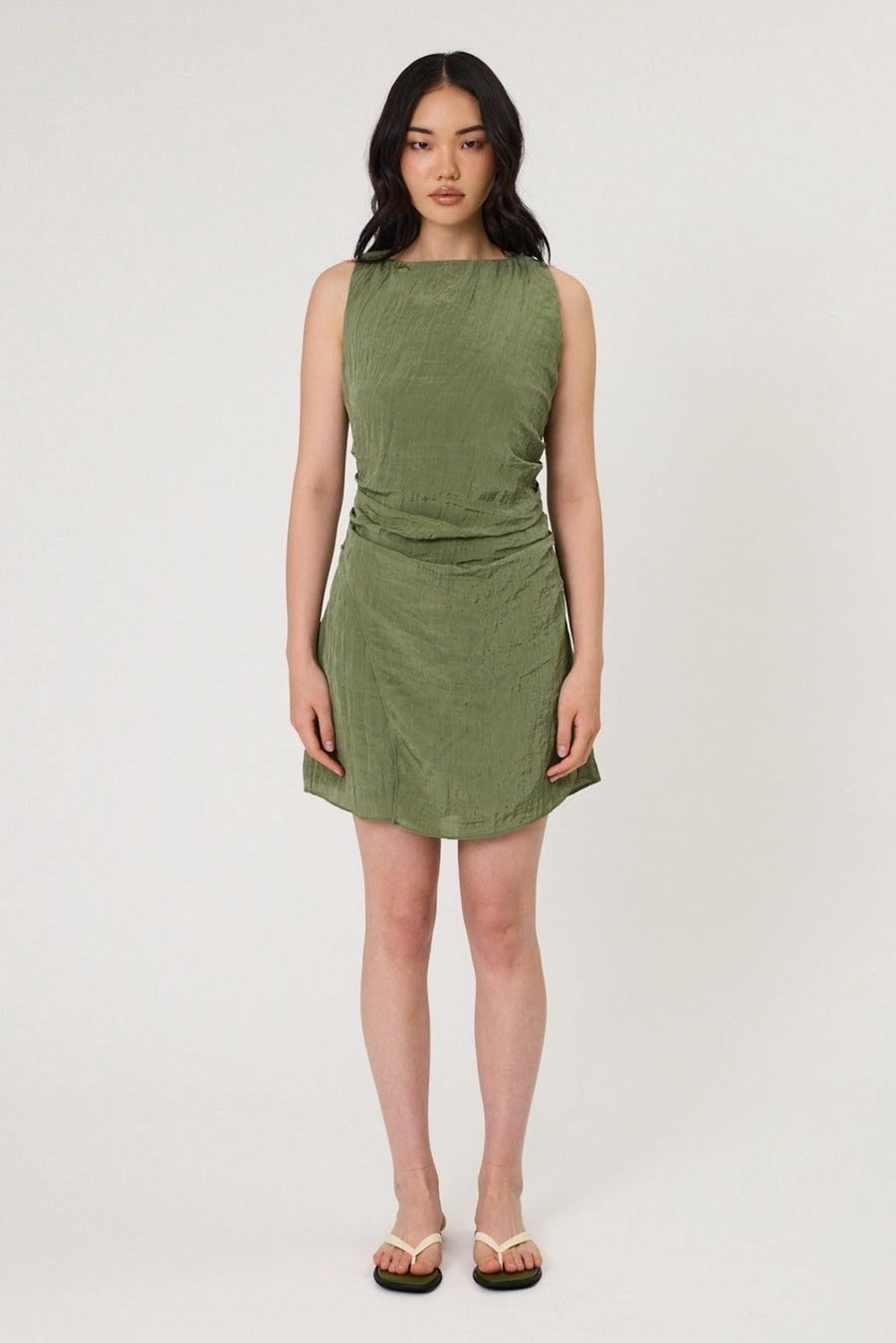 RMN Studio - Rylan Mini Dress in Seaweed RMN Studio - Rylan Mini Dress in Seaweed