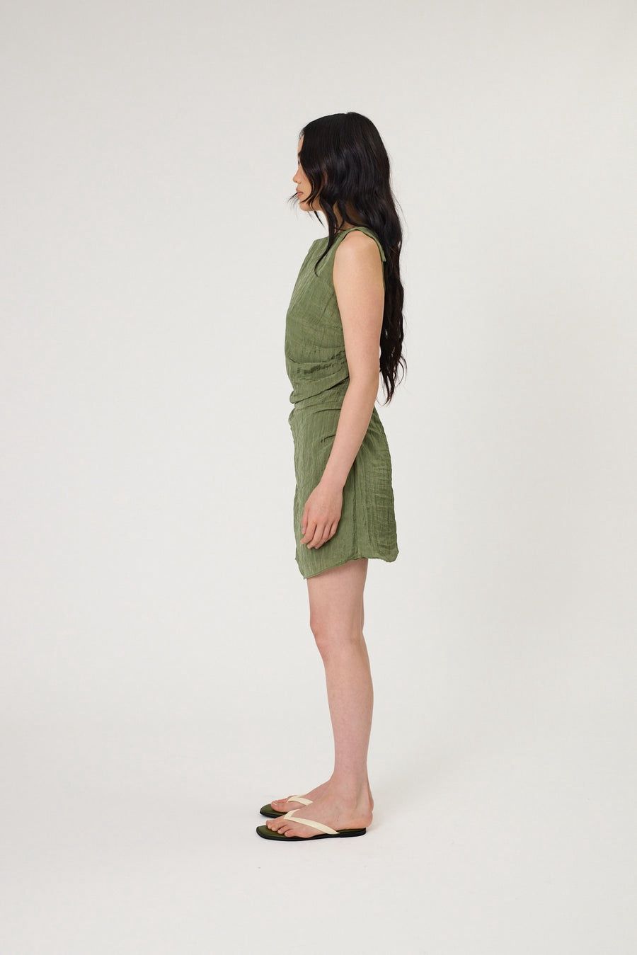 RMN Studio - Rylan Mini Dress in Seaweed RMN Studio - Rylan Mini Dress in Seaweed