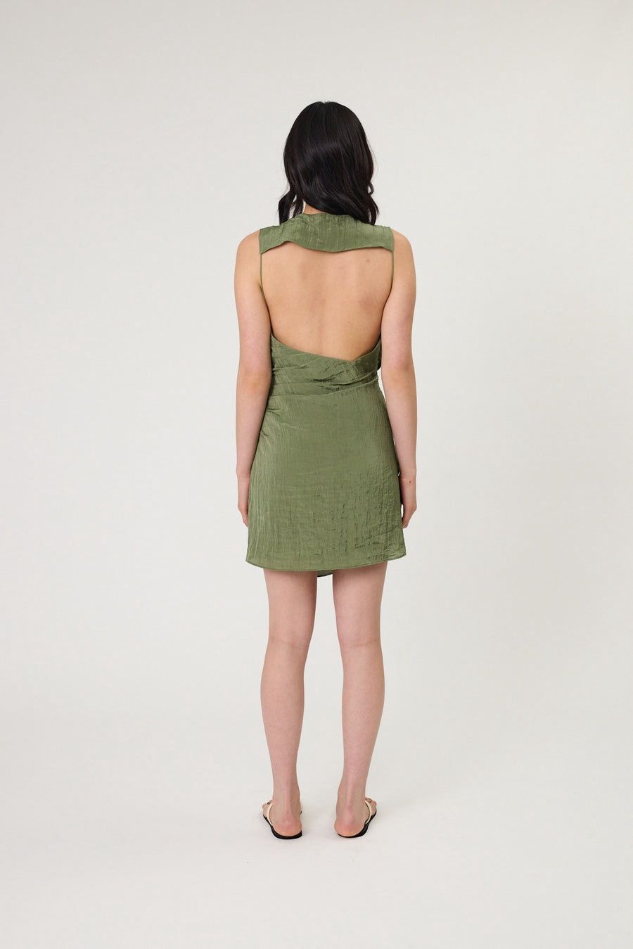 RMN Studio - Rylan Mini Dress in Seaweed RMN Studio - Rylan Mini Dress in Seaweed