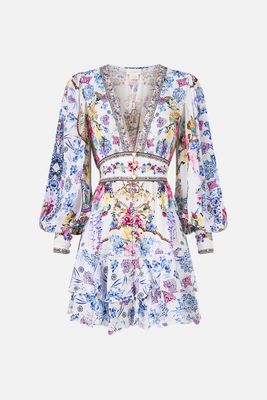 Camilla - Button Front Frill Dress All About That Lace