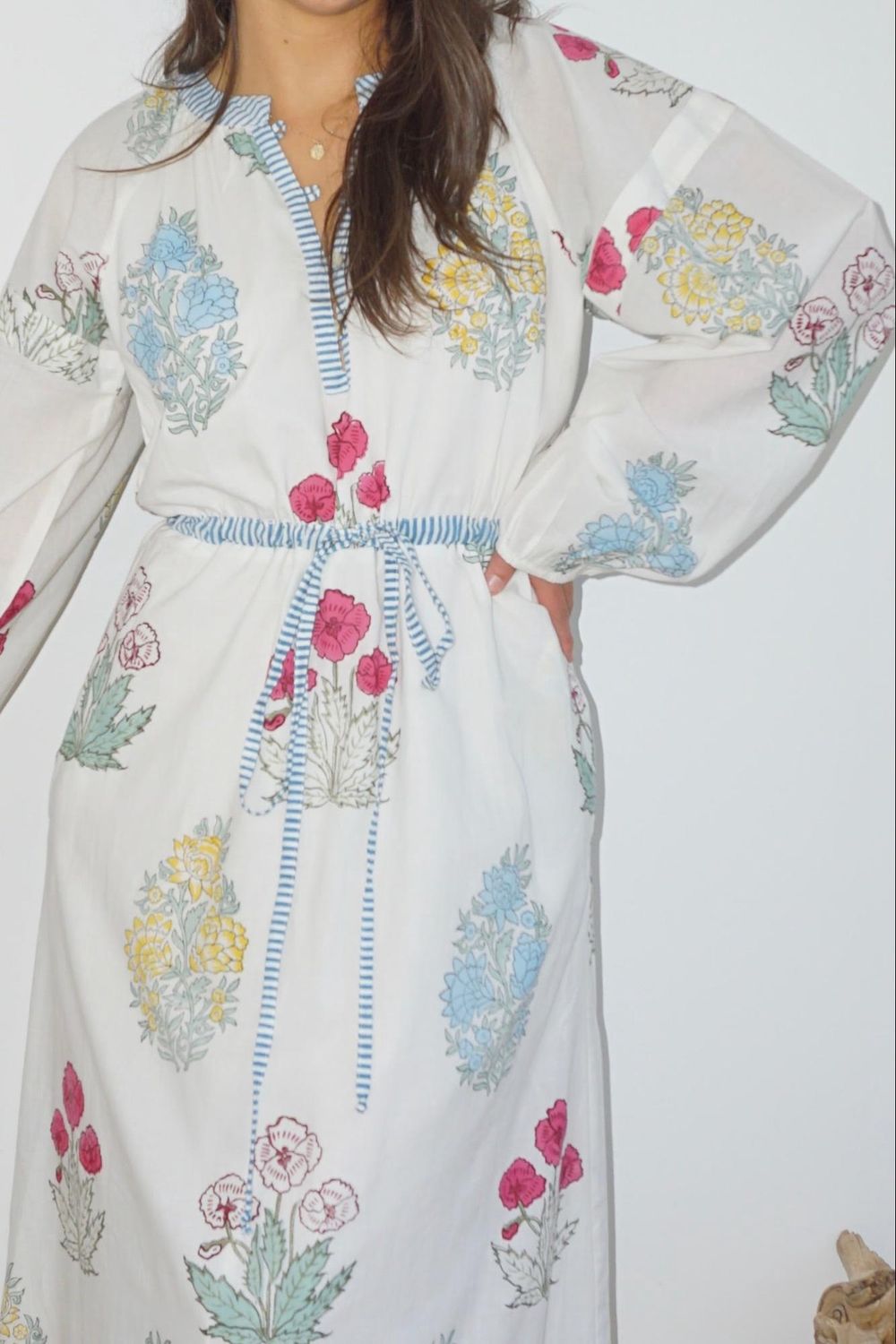NIBI MTK - Joel Maxi Dress Mixed Floral