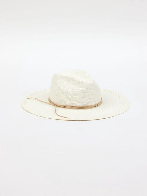 Hat Attack - XL Jill Panama Hat in Bleach/Tan