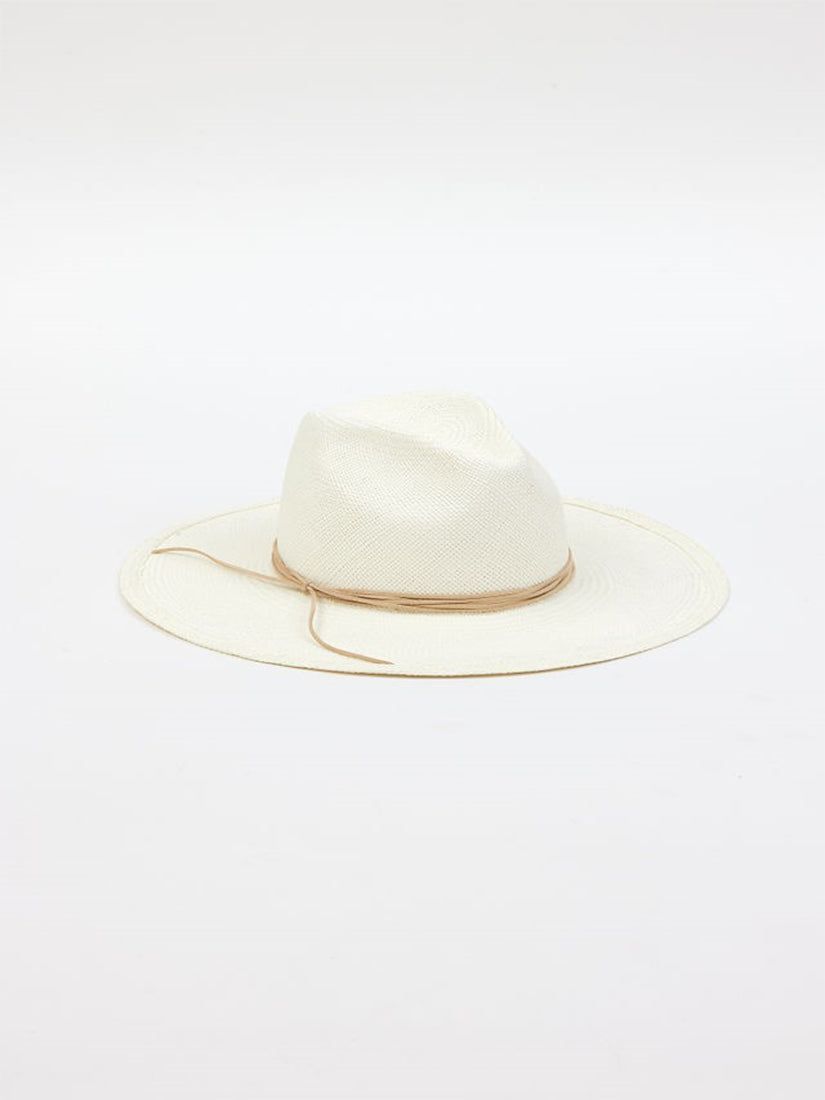 Hat Attack - XL Jill Panama Hat in Bleach/Tan
