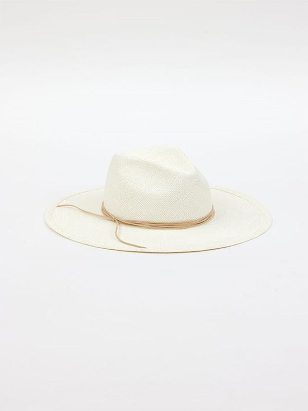 Hat Attack - XL Jill Panama Hat in Bleach/Tan
