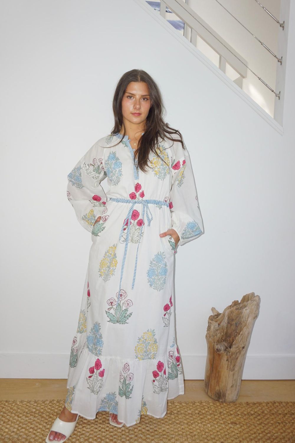 NIBI MTK - Joel Maxi Dress Mixed Floral
