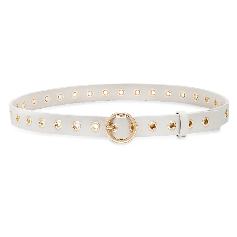 Laurel &amp; Gold - Rossmore Belt Eggshell