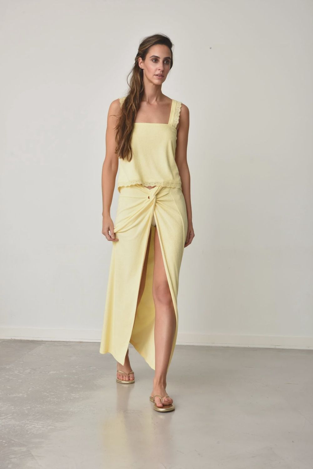 Muche Et Muchette - Tuka Sarong Yellow, Size: One Size