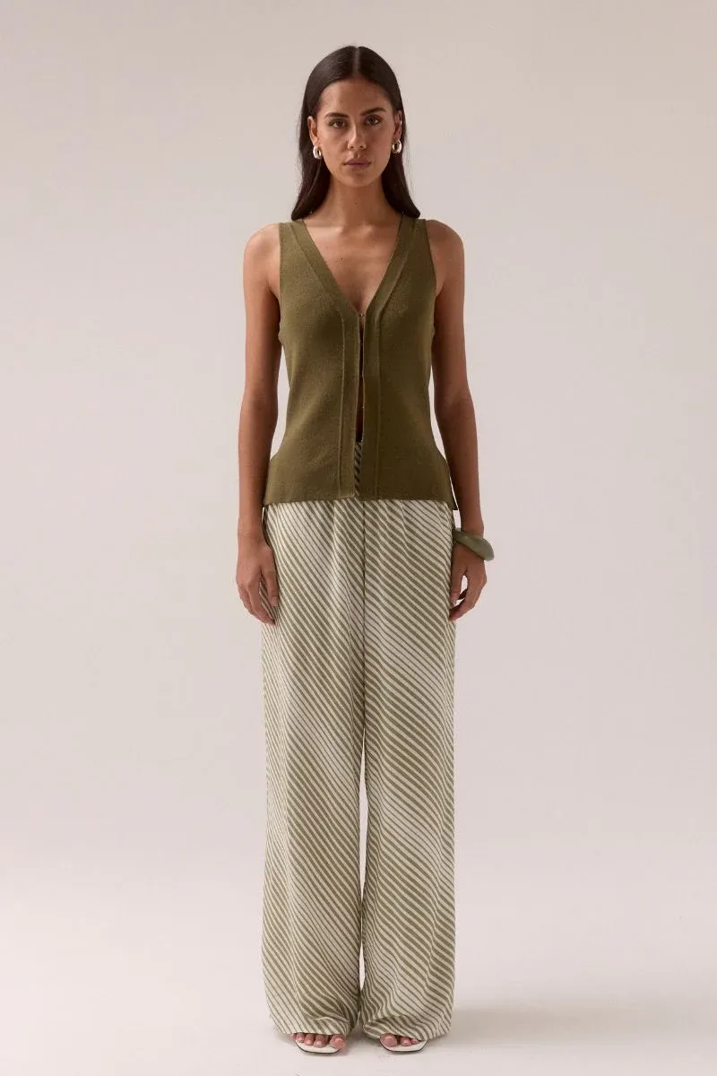 Sovere - Sentiment Knit Top Olive