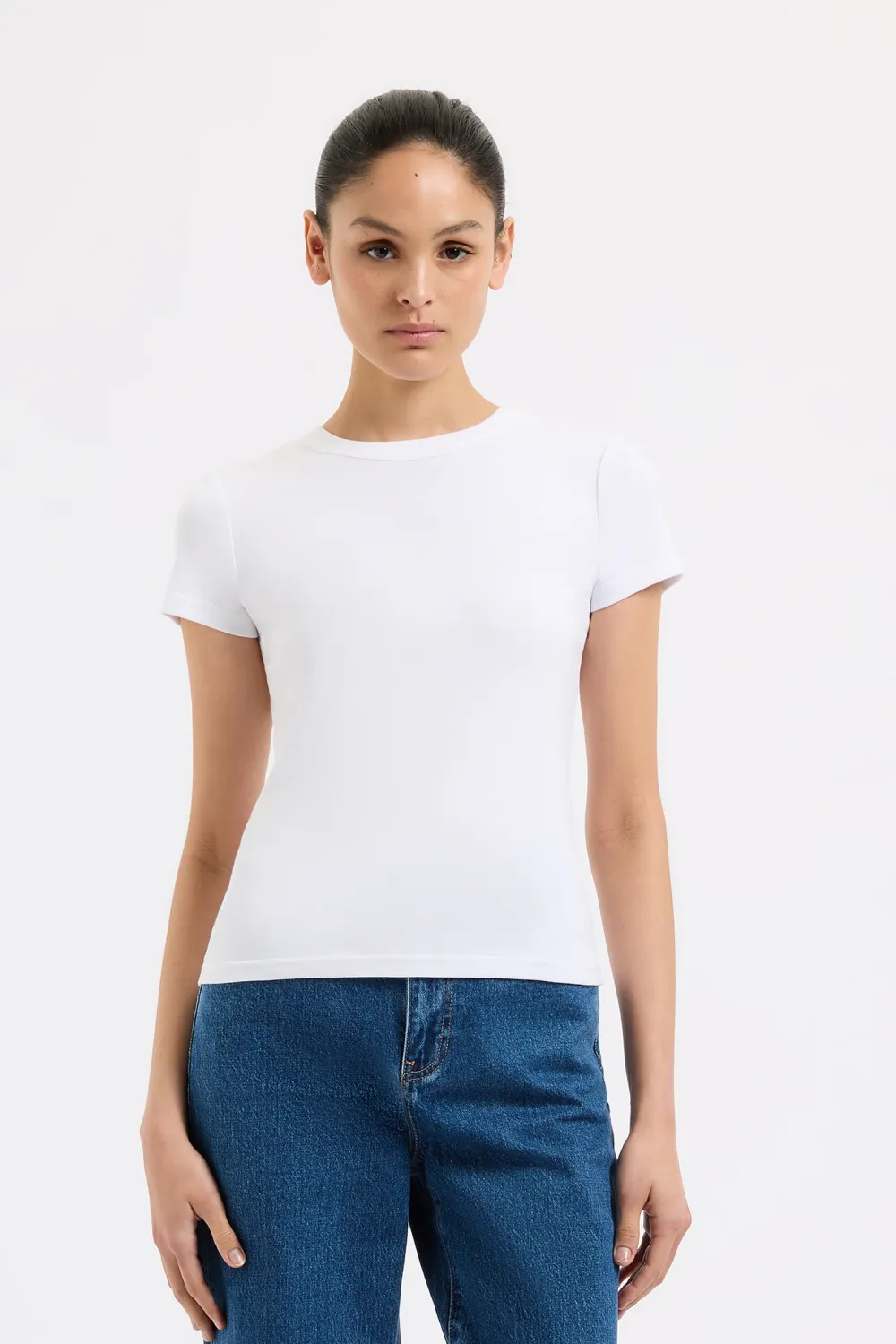 Nude Lucy - Organic Baby Tee White