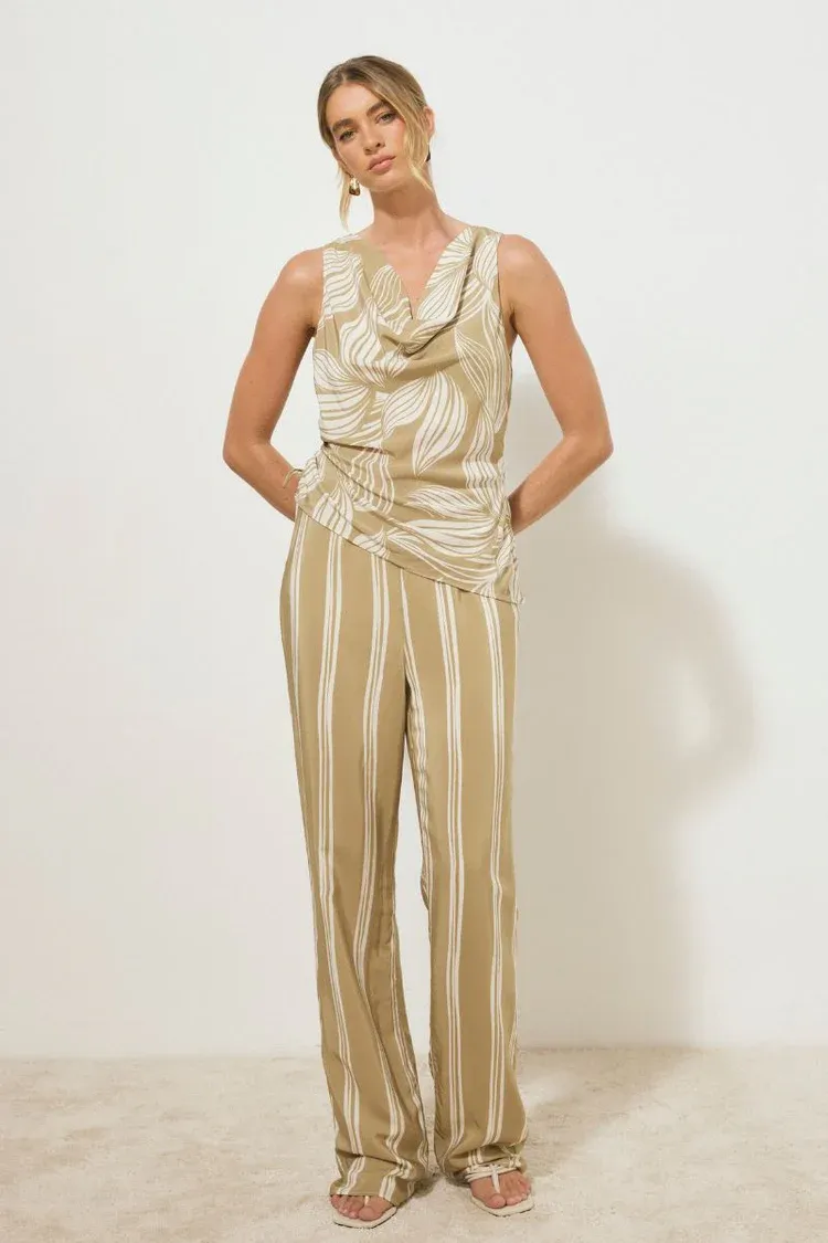 MØN RENN - Desire Stripe Pants