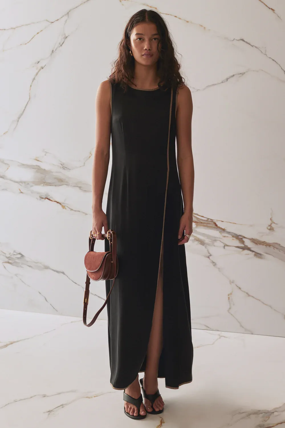 Sancia - Andira Dress Midnight Sage