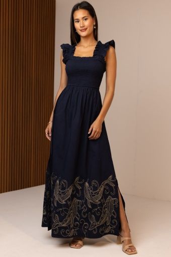 Shore - Polly Picnic Dress Dancing Whale, Size: XS