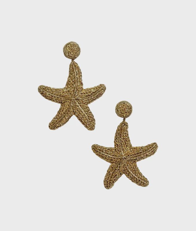 Bhavna Kanakia - Gold Starfish Earrings