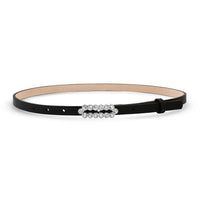 Laurel & Gold - Bellagio Belt Black/Silver