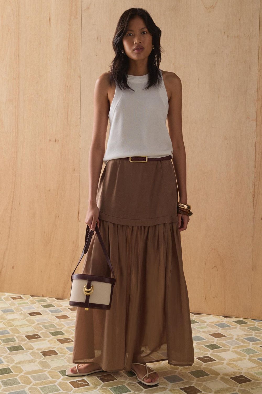 Sancia - Isla Skirt in Coconut