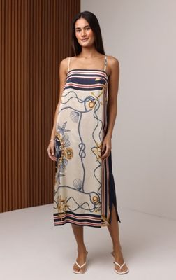 Shore - Trina Midi Dress Nautical