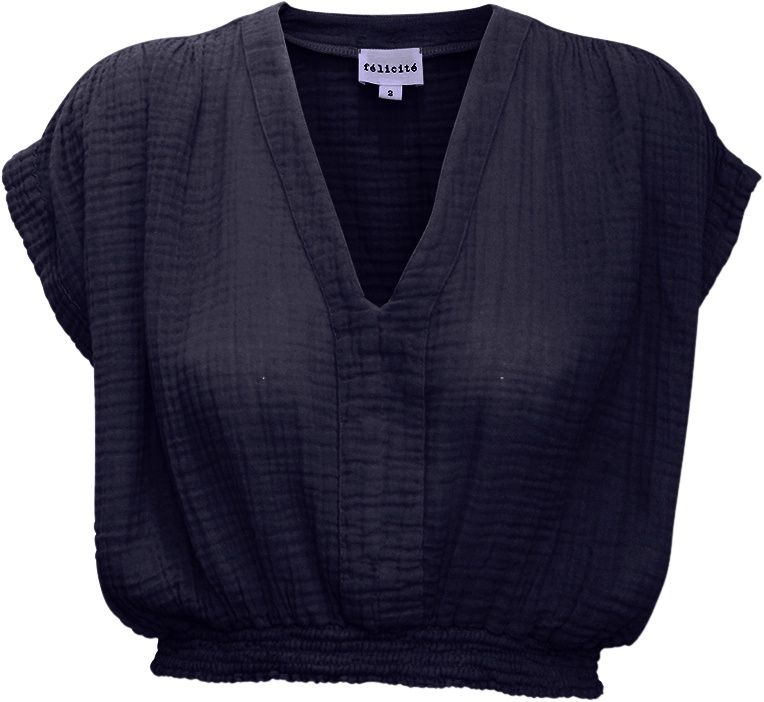 Felicite - Vacay Top Navy