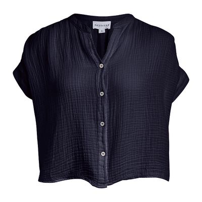 Felicite - Short Sleeve Top Navy