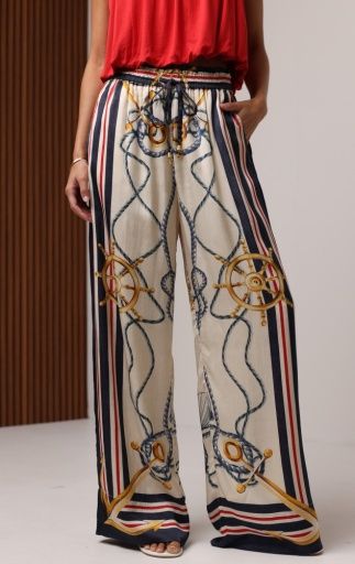 Shore - Caty Pant Nautical, Size: XS