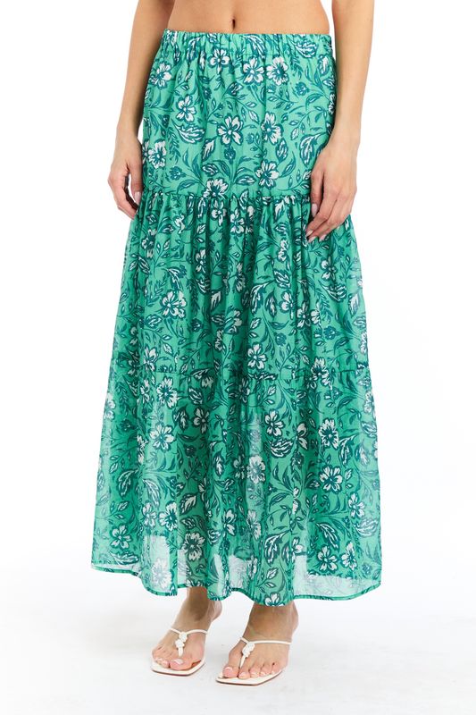 Drew - Charlotte Maxi Skirt Grass
