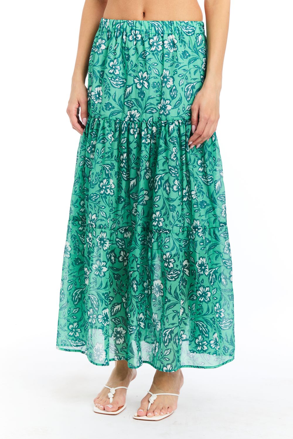 Drew - Charlotte Maxi Skirt Grass