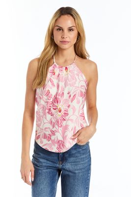 Drew -Drake Halter Top Lotus
