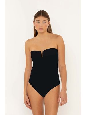 Mikoh - Eros Strapless One Piece Noir