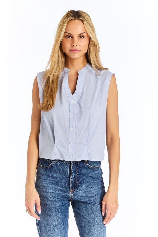 Drew - Montana Top Chambray