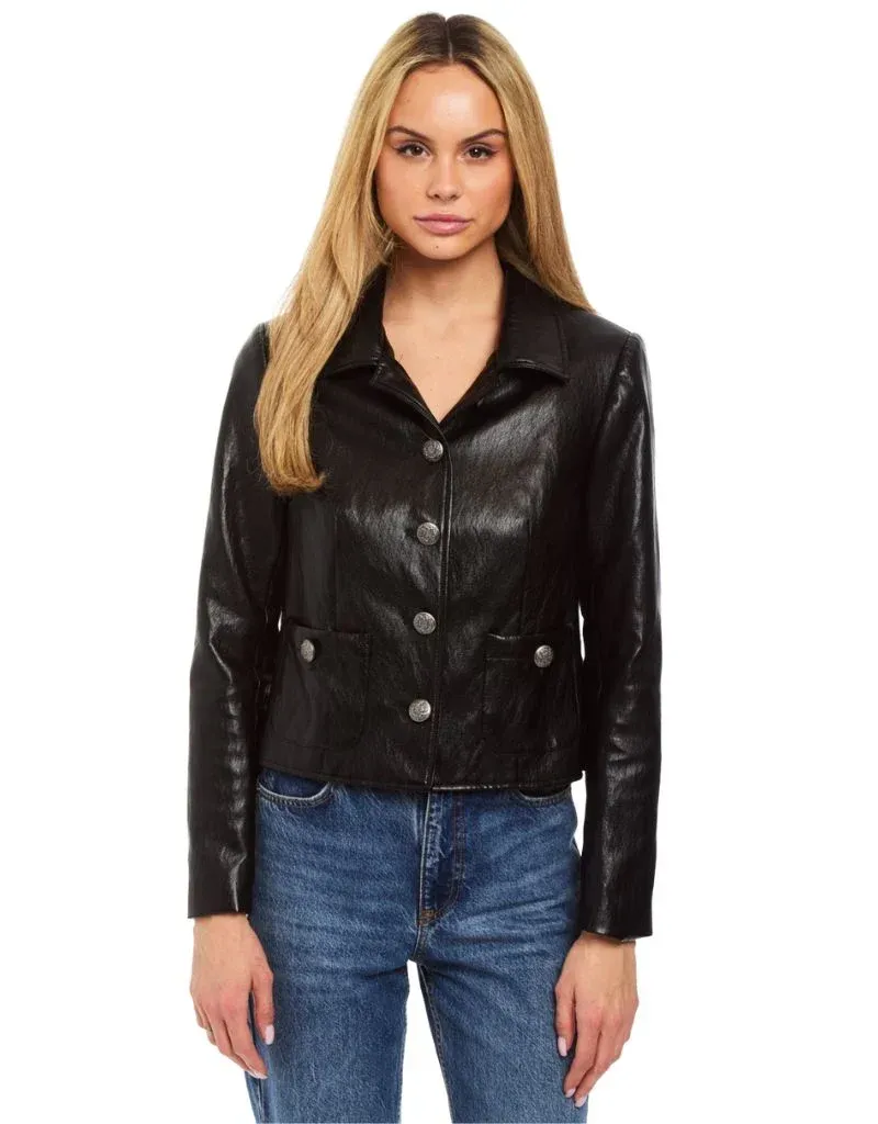 Drew - Odette Leather Jacket