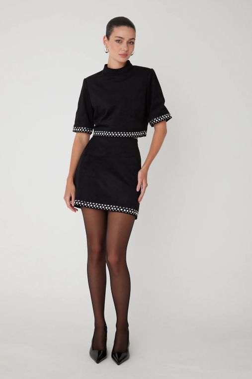 JS71 - Zoe Skirt Black