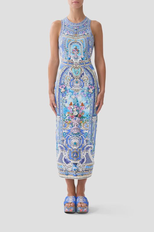 Camilla - Jersey Tank Dress Ottoman Opulence
