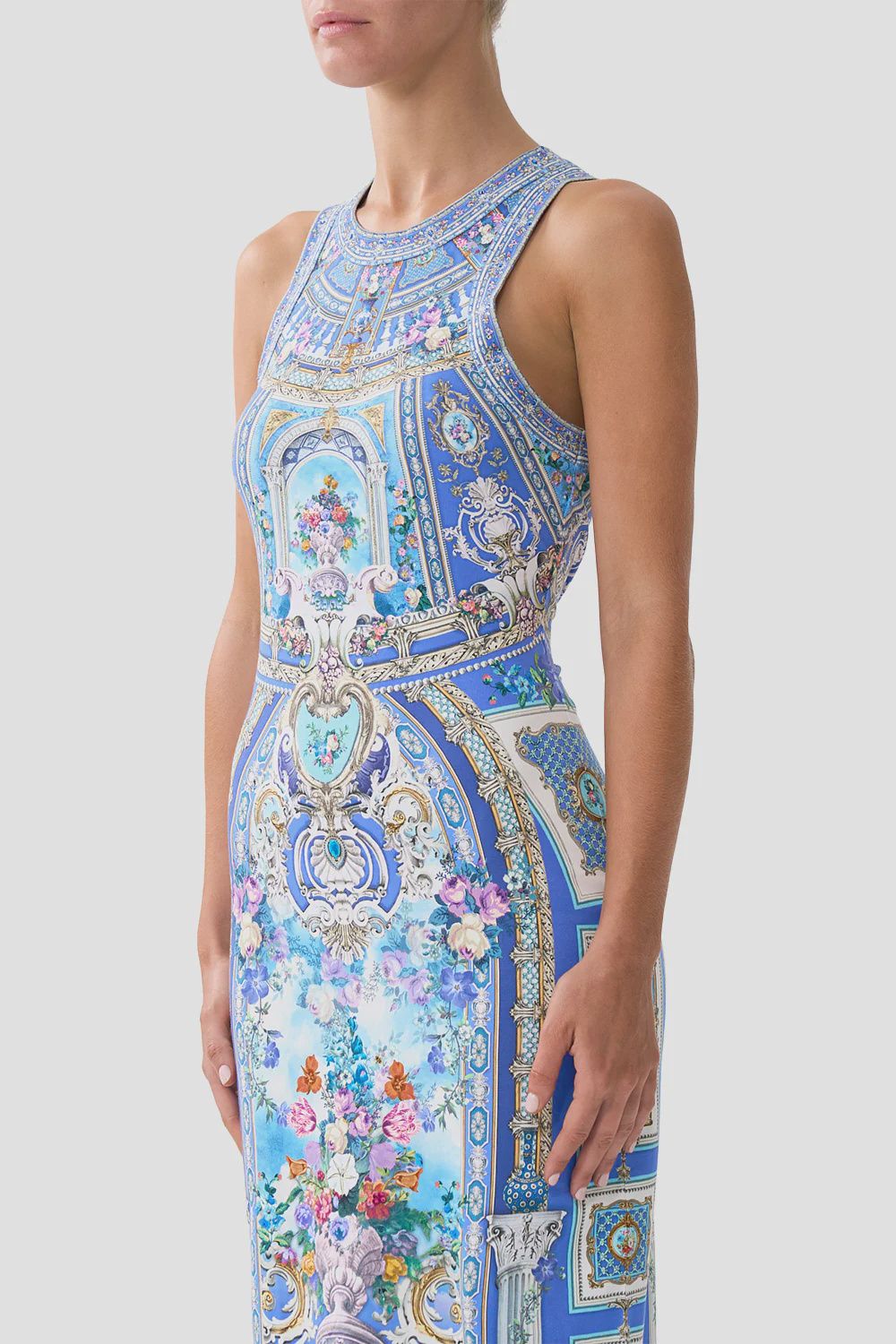 Camilla - Jersey Tank Dress Ottoman Opulence