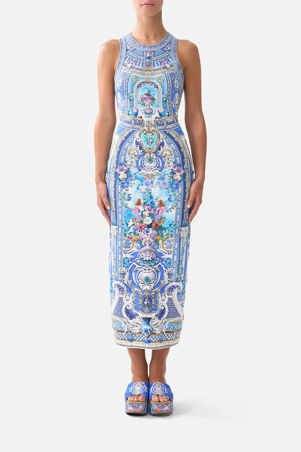 Camilla - Jersey Tank Dress Ottoman Opulence